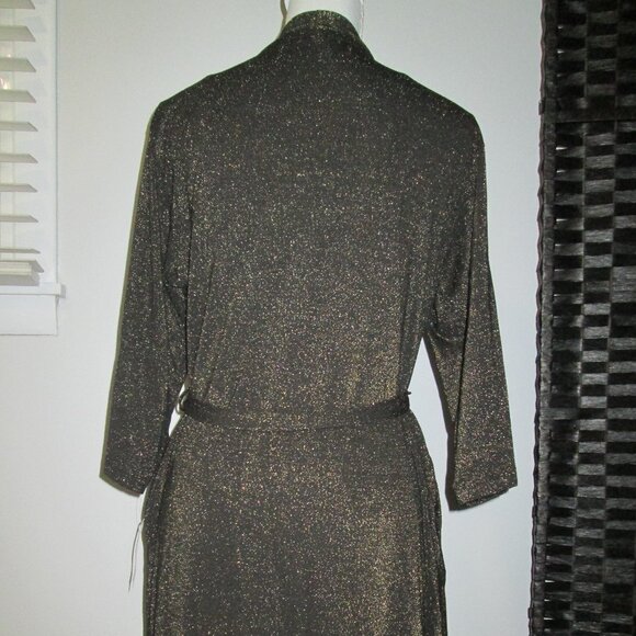 I.n.c. International Concepts Women's 2-Pc. Sparkle Robe & Chemise Set NWT Sz S - Picture 5 of 8